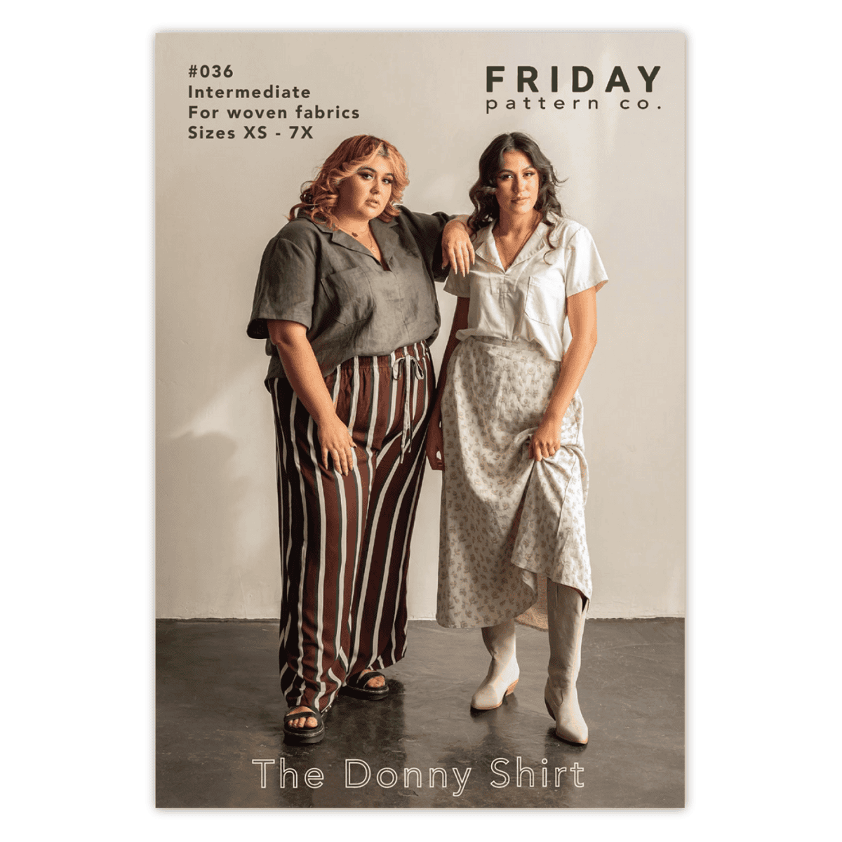 Friday Pattern Co. - Donny Shirt Pattern