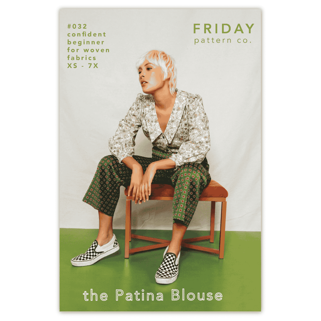 Friday Pattern Co. - The Patina Blouse