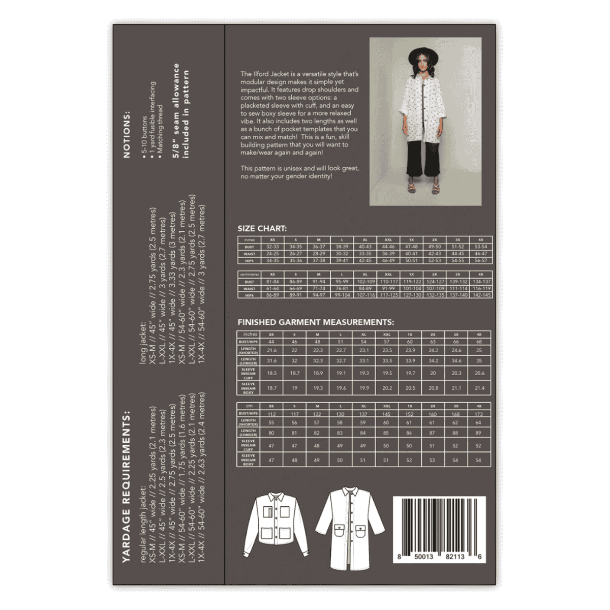 Friday Pattern Co. - The Ilford Jacket