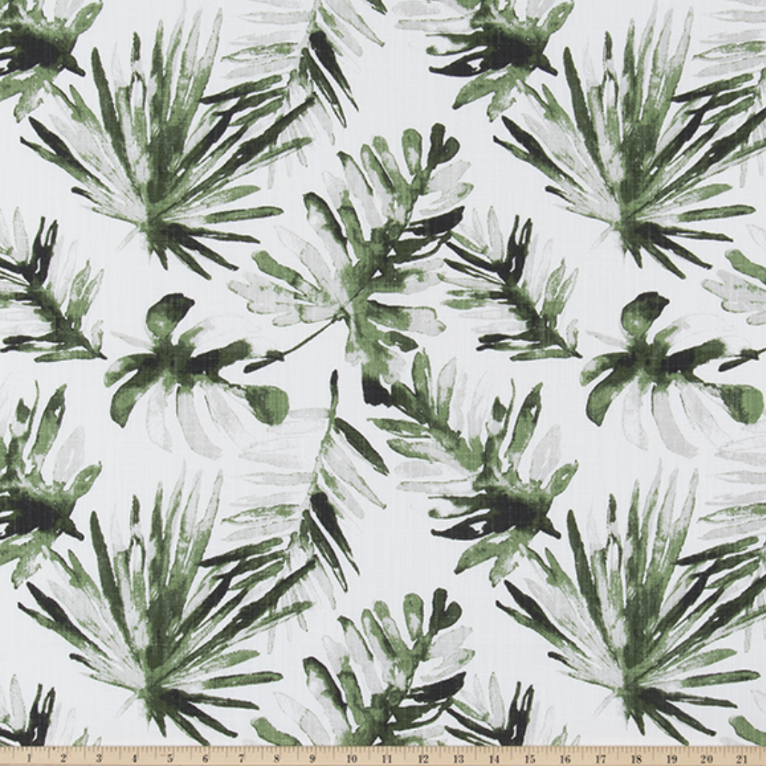 Upholstery Slub Canvas - Frond - Lubu