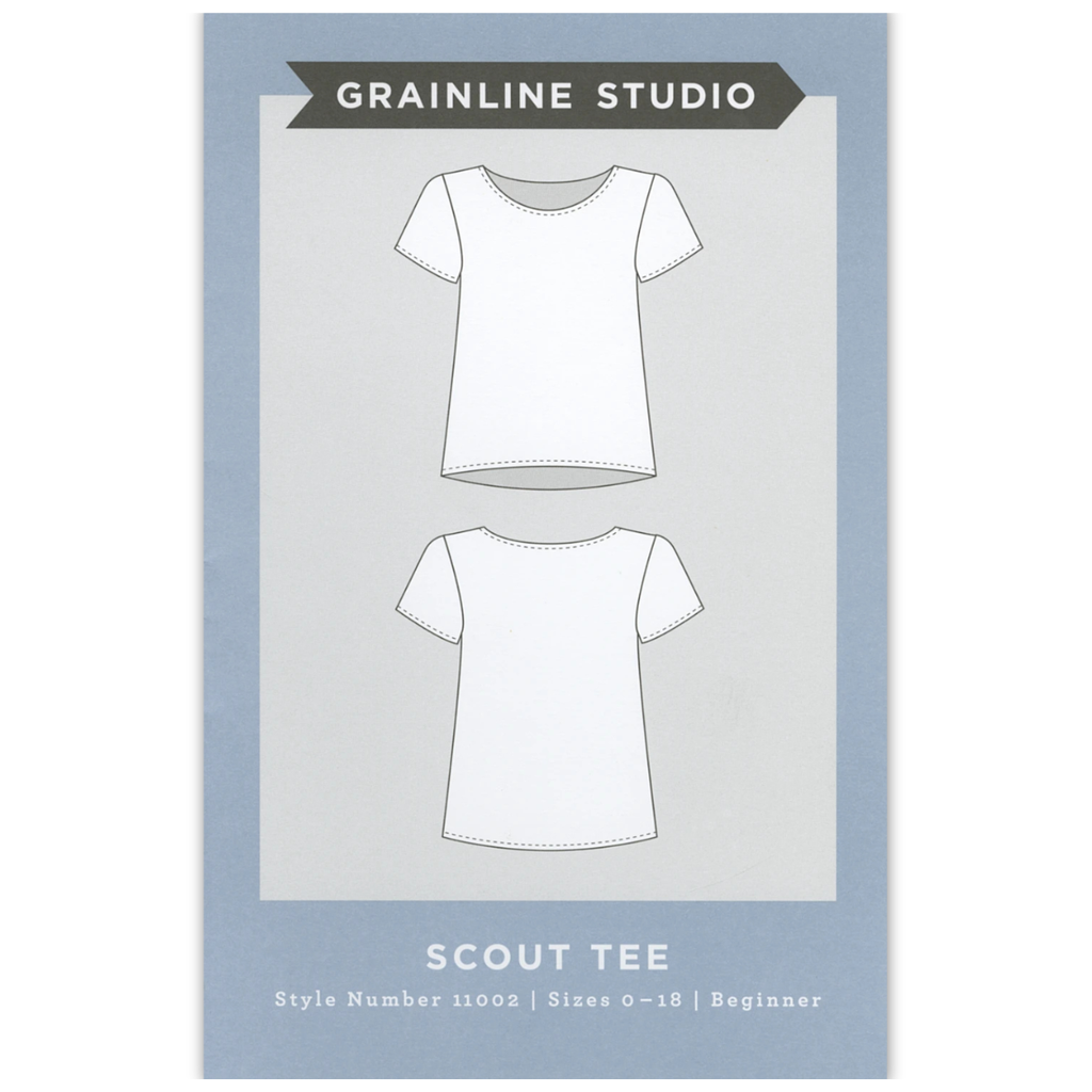 Grainline Studios - Scout Tee - Sizes 0 - 18