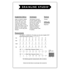 Grainline Studios - Scout Tee - Sizes 14 - 30