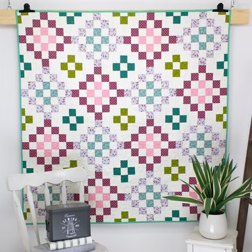 granny squared quilt