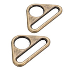 Triangle Ring Flat - 1" - Set of Two