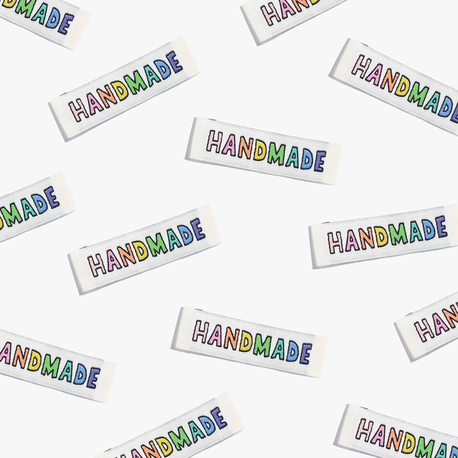 Kylie and the Machine: Garment Labels - "Handmade Rainbow"