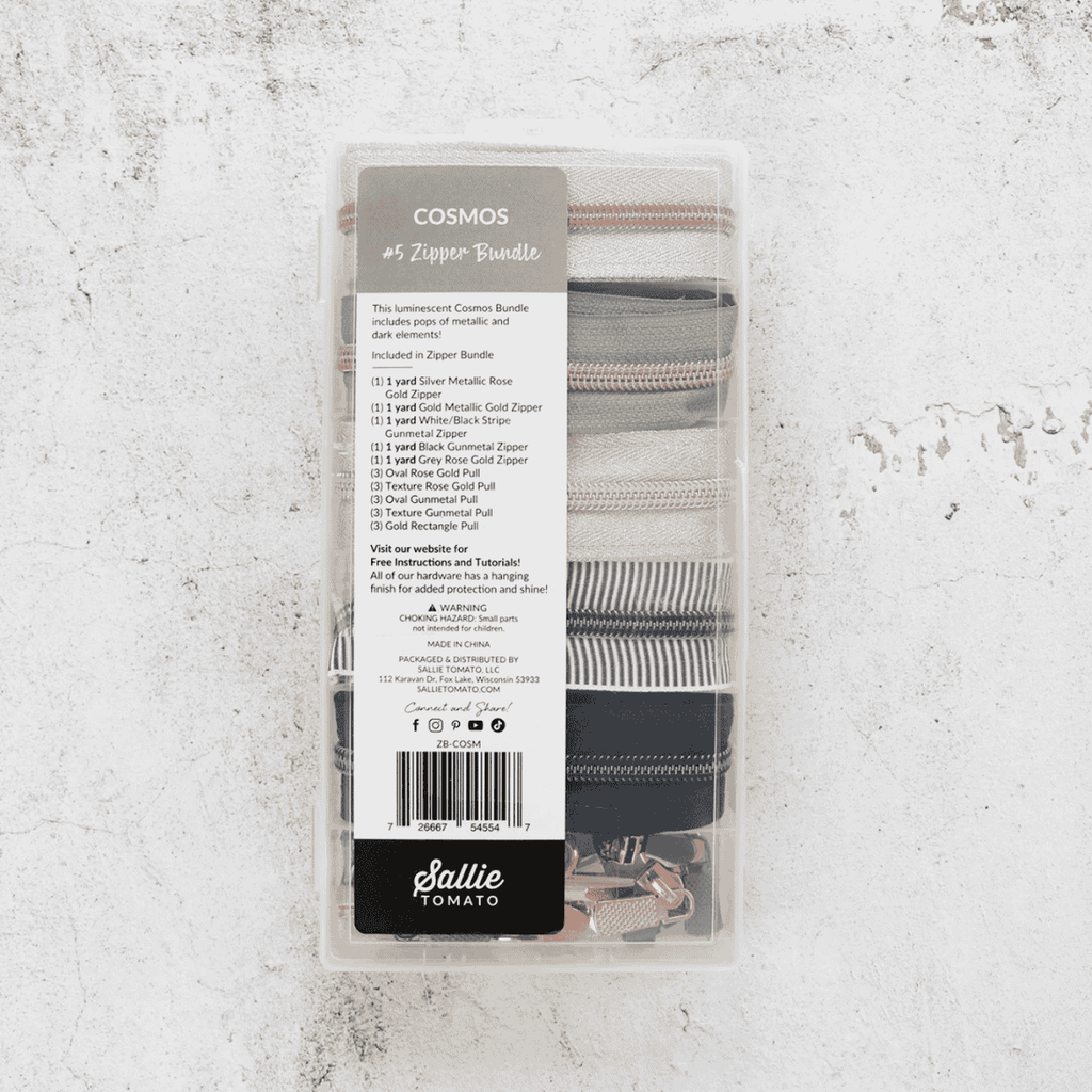 Sallie Tomato Zipper Bundle - Cosmos Color Collection