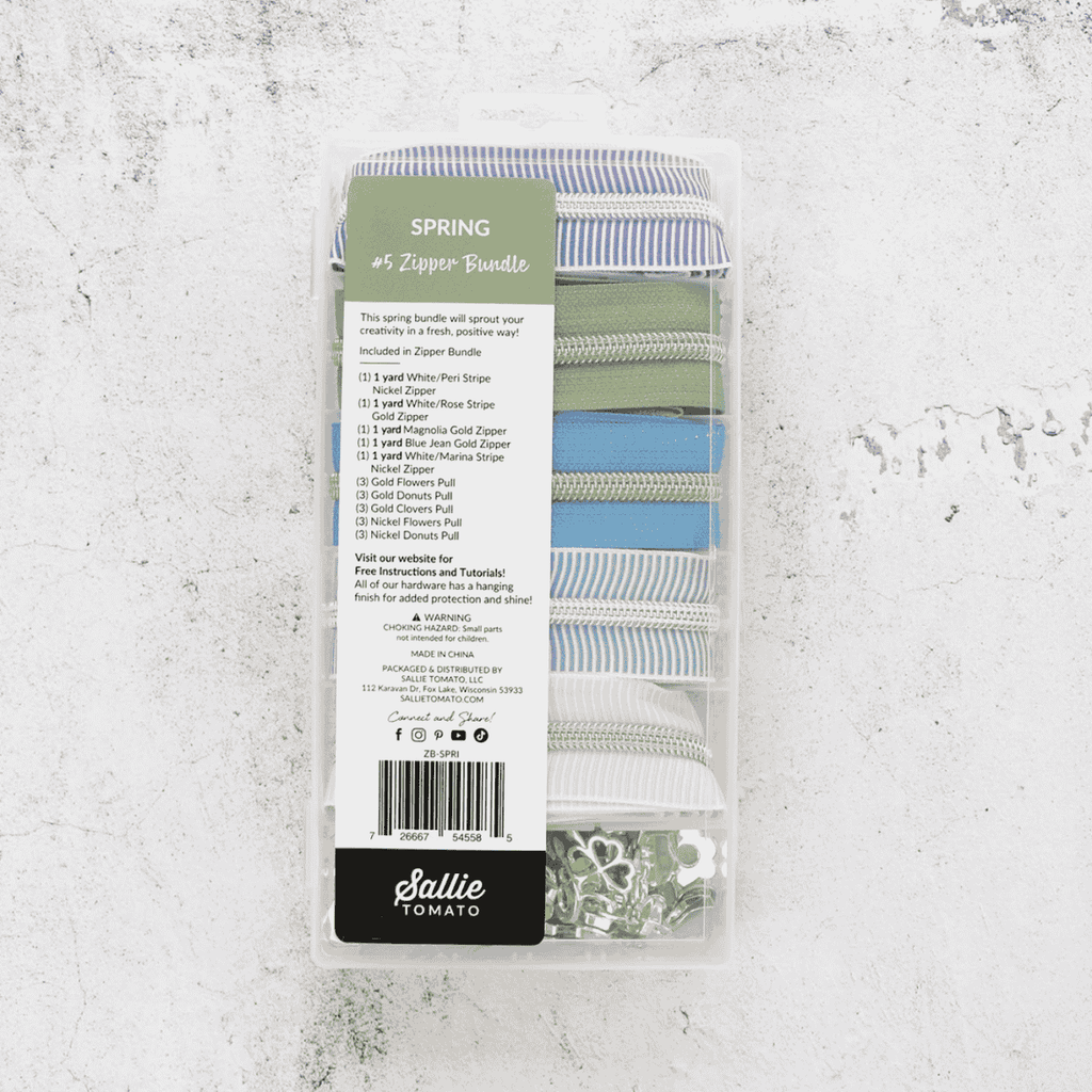 Sallie Tomato Zipper Bundle - Spring Color Collection