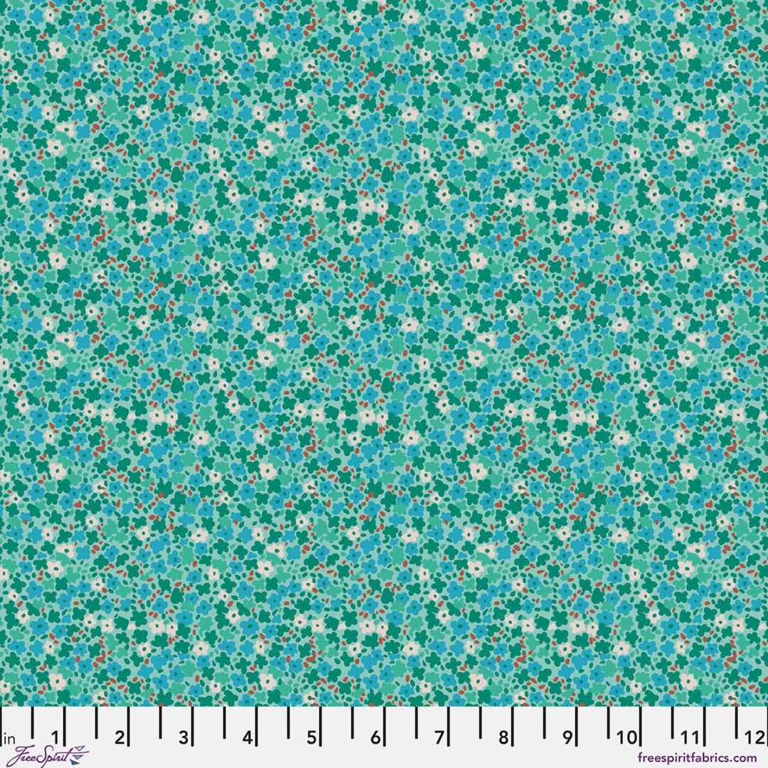 Petite Prints by August Ellery - Ditsy - Mint