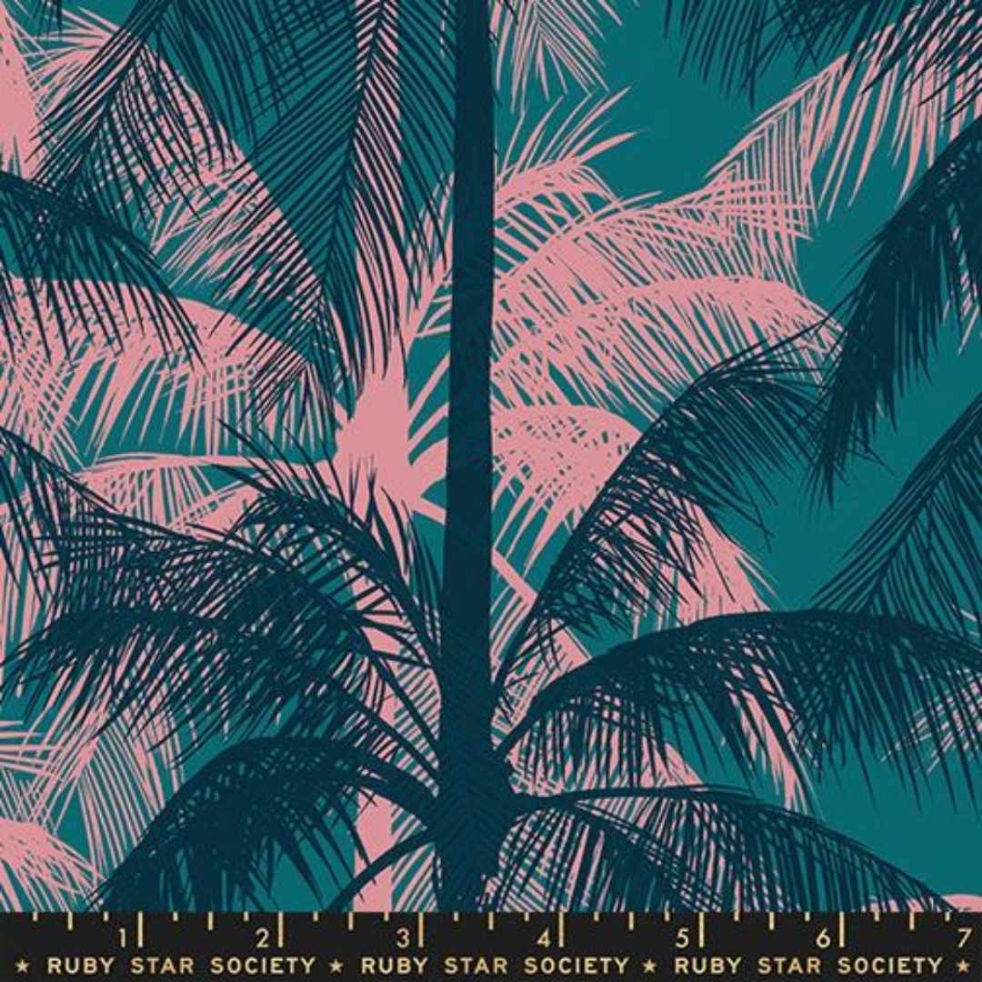 Poolside Too Canvas - Palms - Storytime