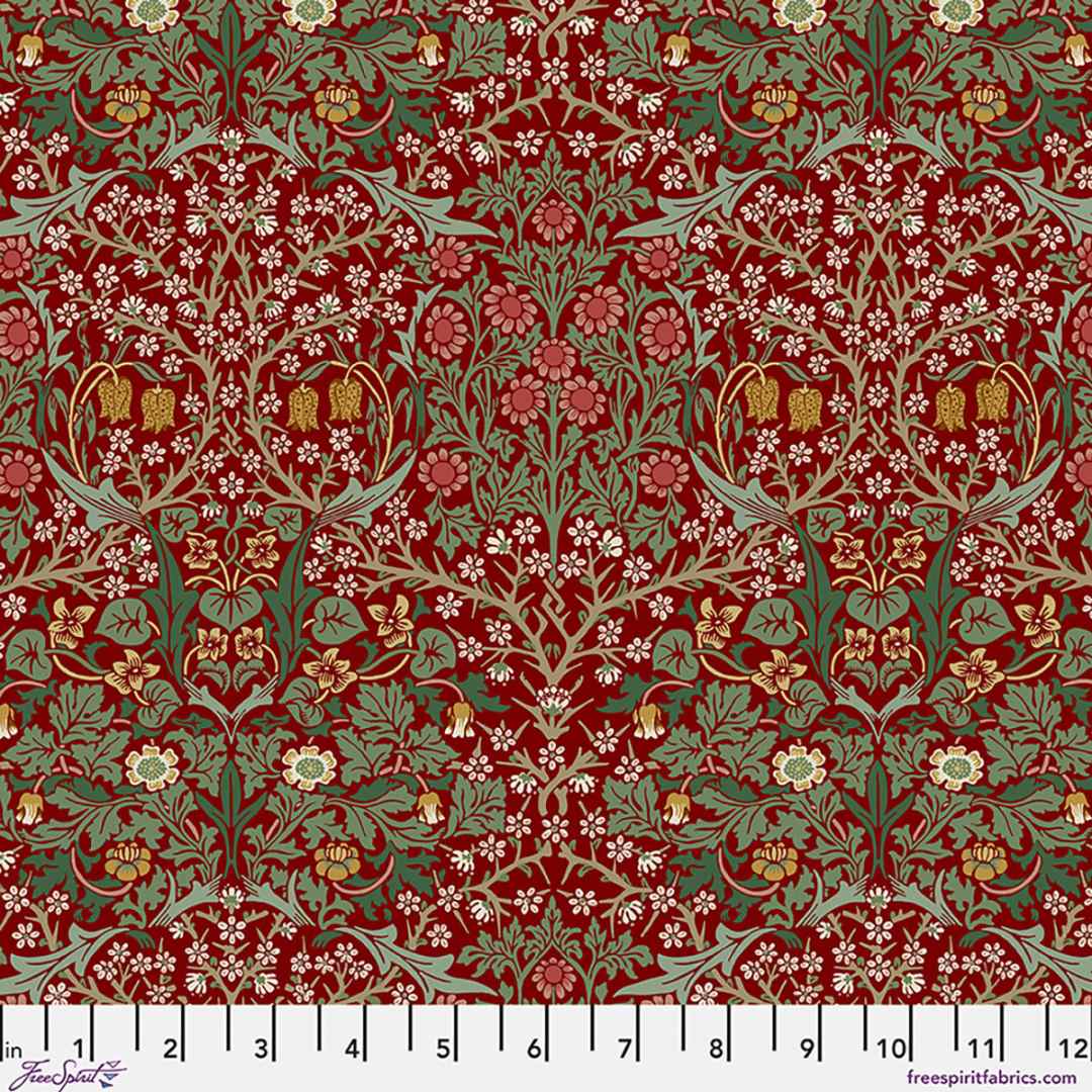 William Morris - Suffolk Holiday - Blackthorn Thorned Rose