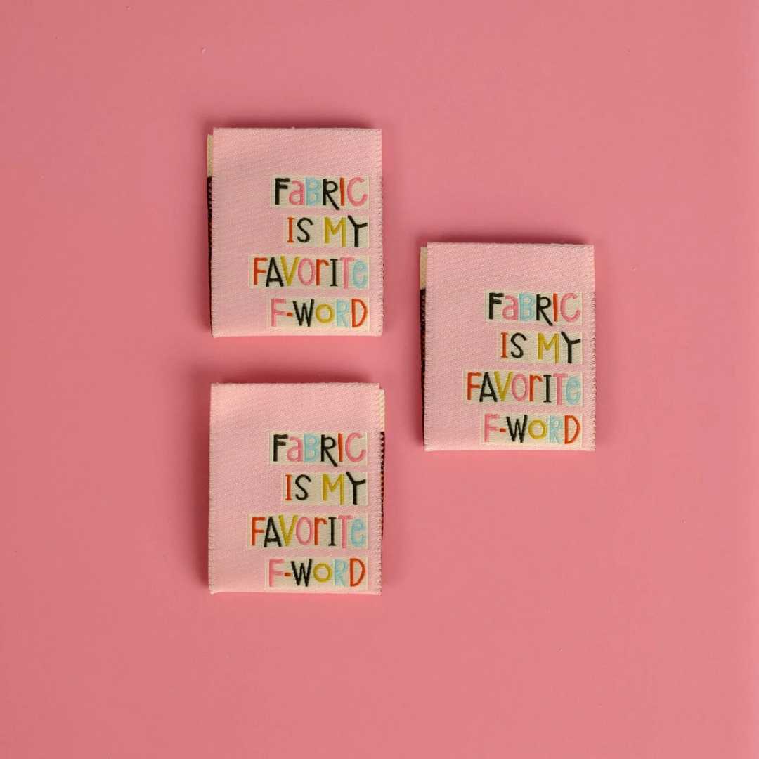 Kati Cupcake Project Labels - Fabric Is My Favorite F-Word