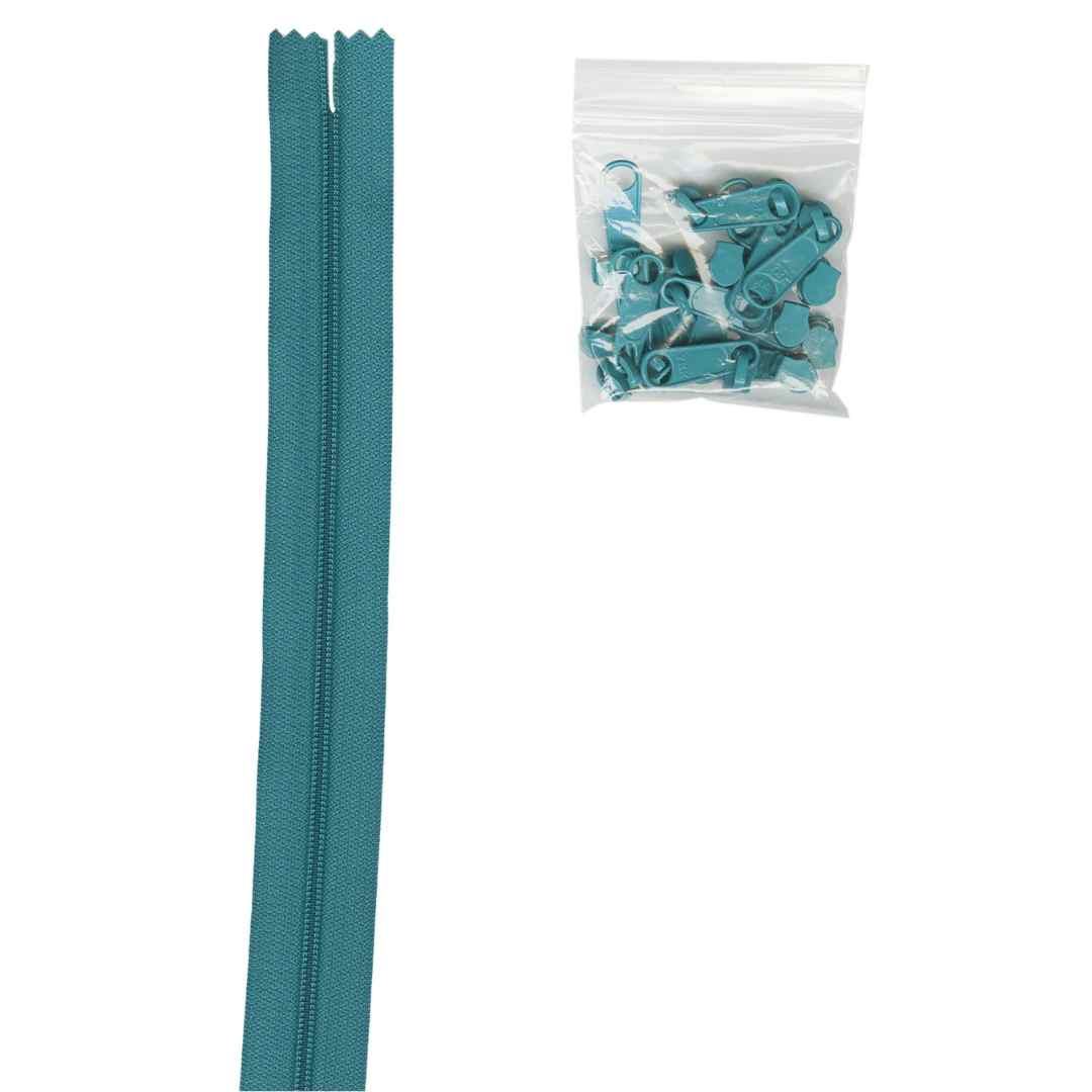 Zipper by the Yard - Emerald