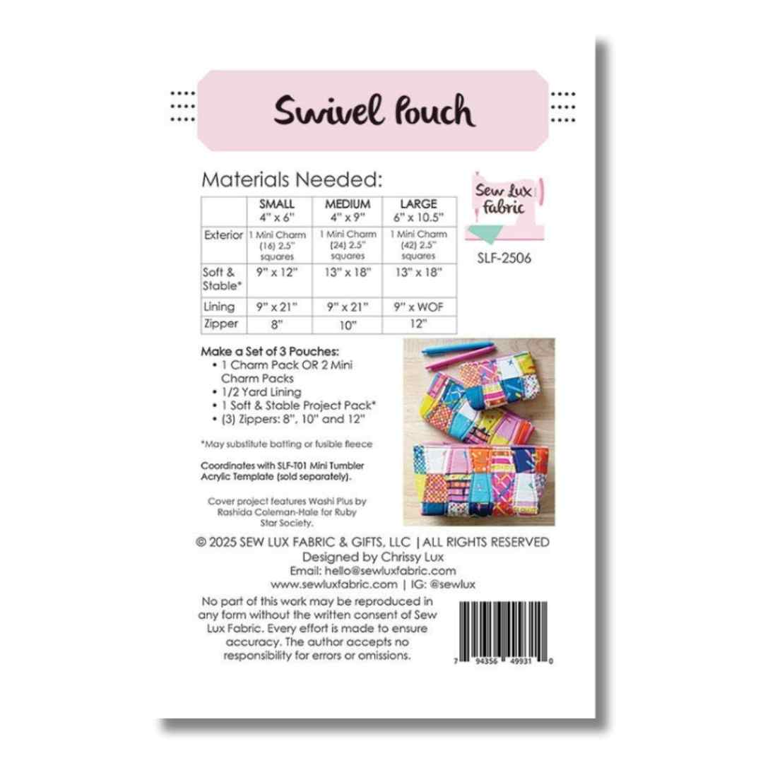 Sew Lux - Swivel Pouch