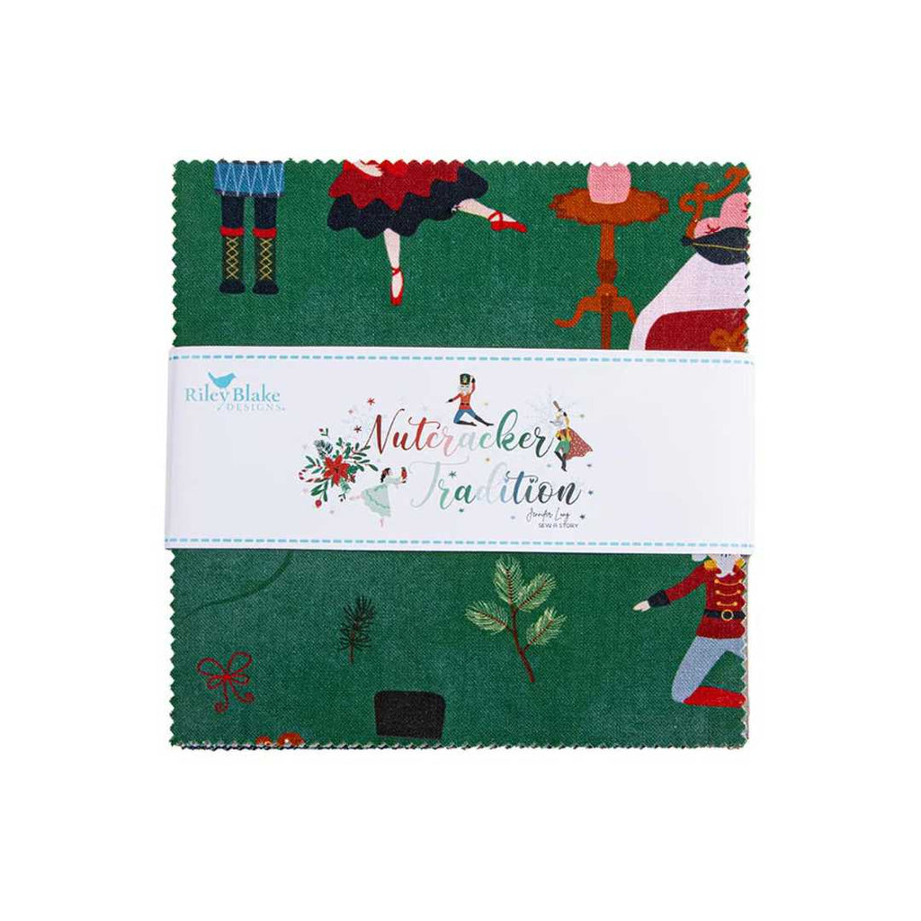 Nutcracker Tradition 5" Charm Pack