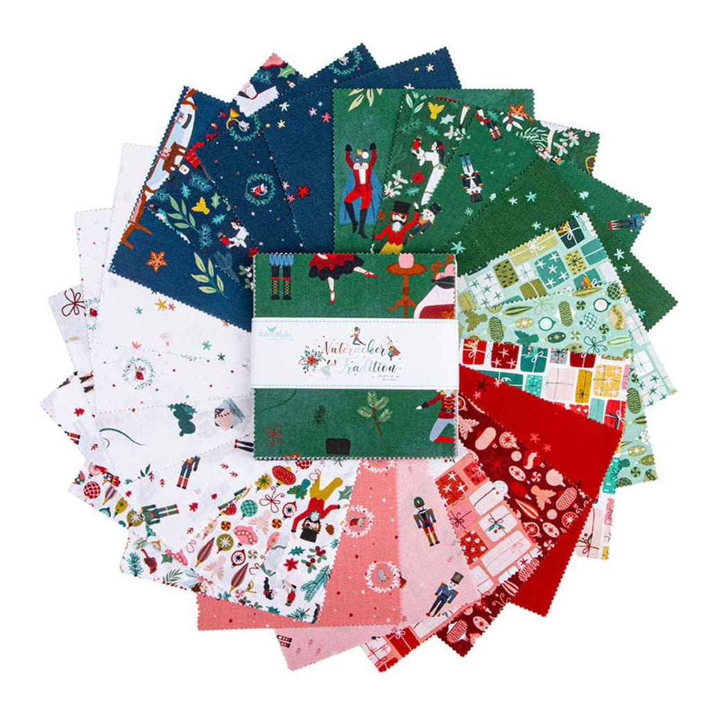 Nutcracker Tradition 5" Charm Pack
