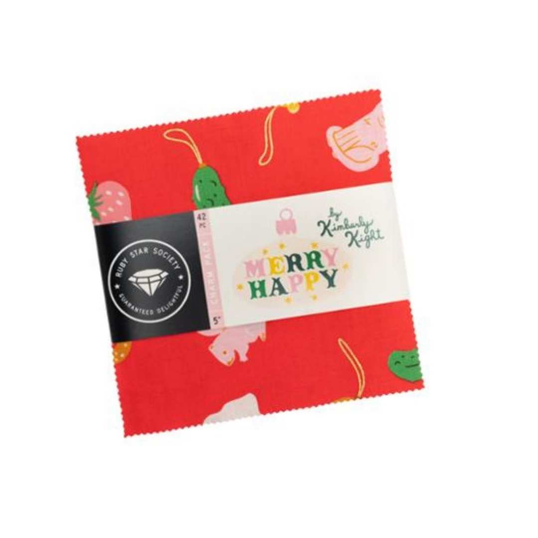Merry Happy 5" Charm Pack