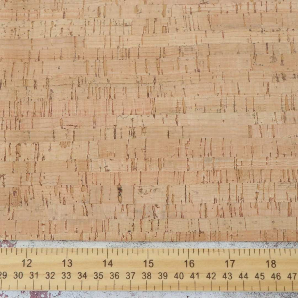 Sallie Tomato Cork Fabric - Rustic Natural - By the Yard