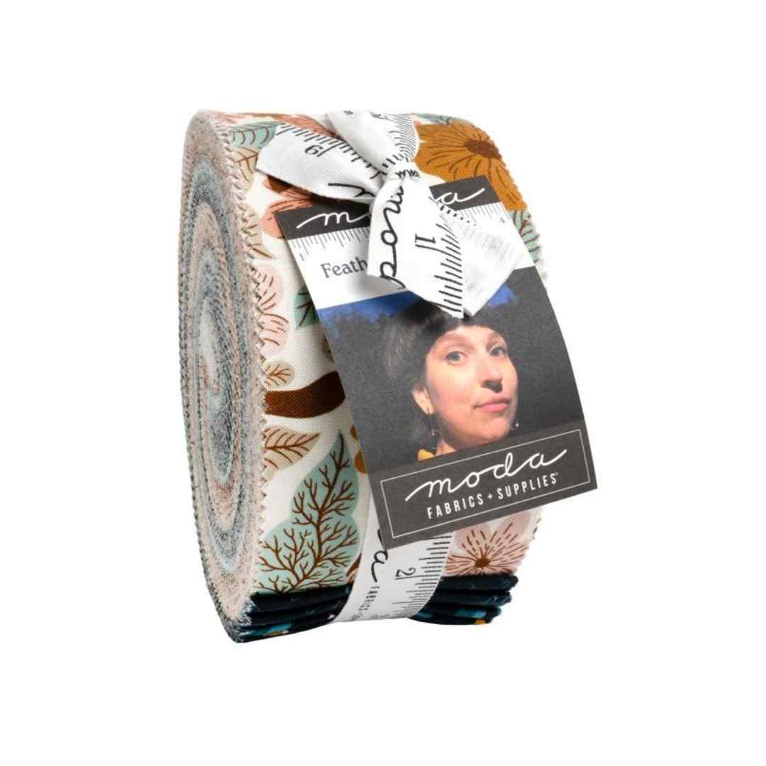 Feather and Forest Bloom Jelly Roll
