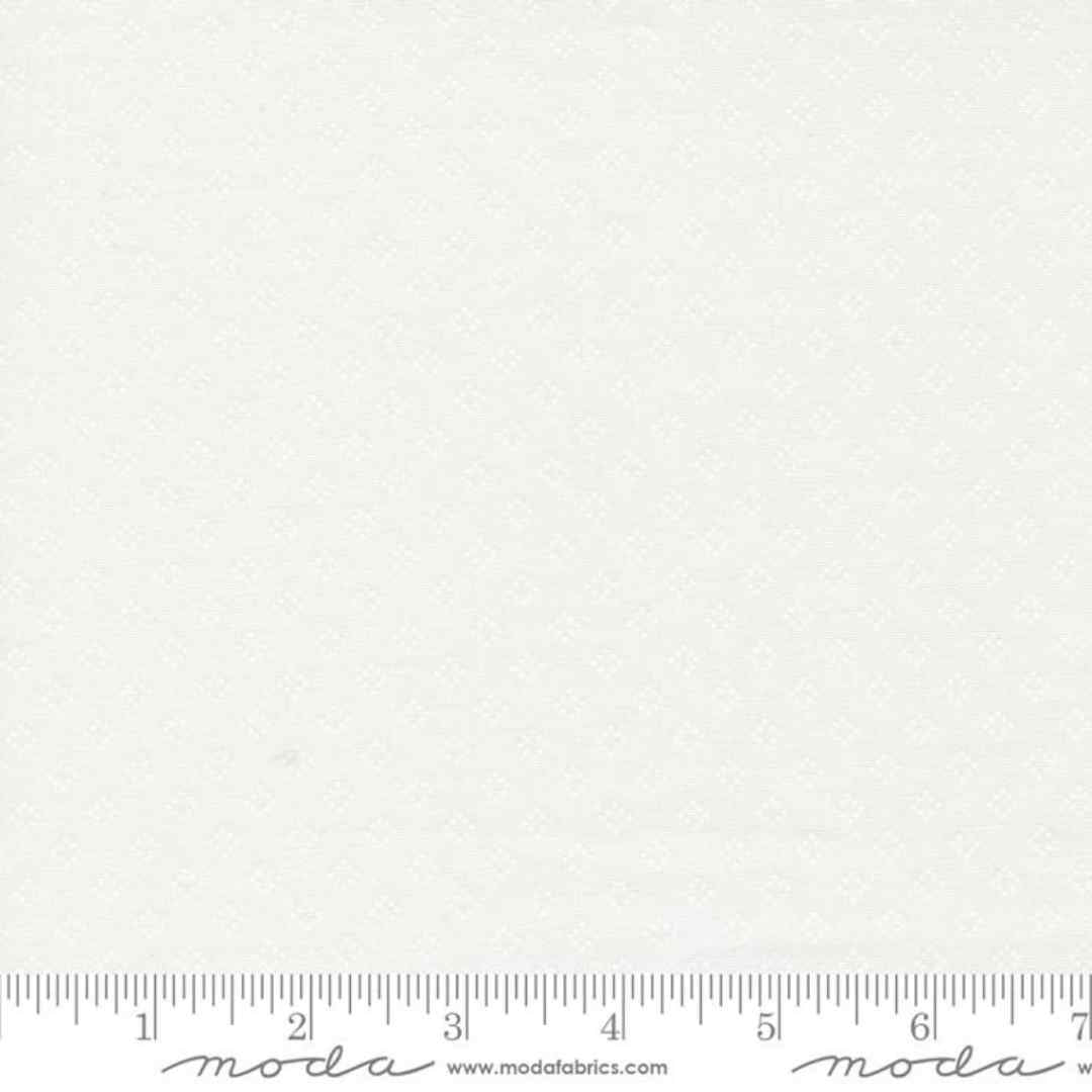 Coriander Seeds - Square Dots - White On White