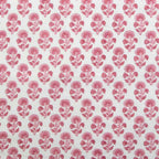Fableism Indian Block Print - Stamp Floral - Pink
