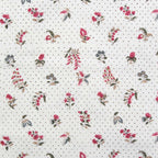 Fableism Indian Block Print - Dottie Floral - Cream