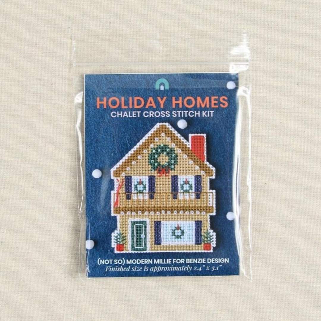 Holiday Homes Cross Stitch Kit - Chalet