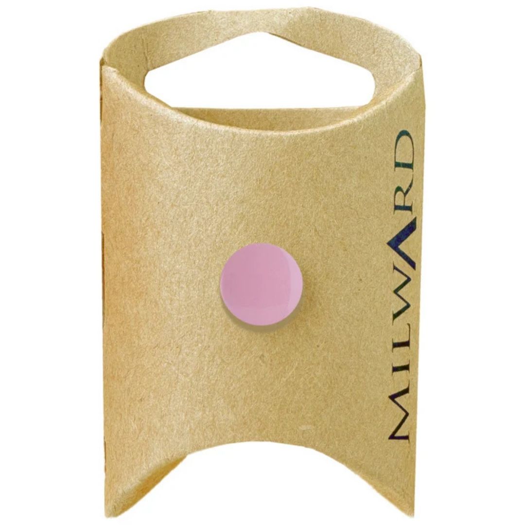 11mm Pink Poly Shank Buttons - 8 Pack