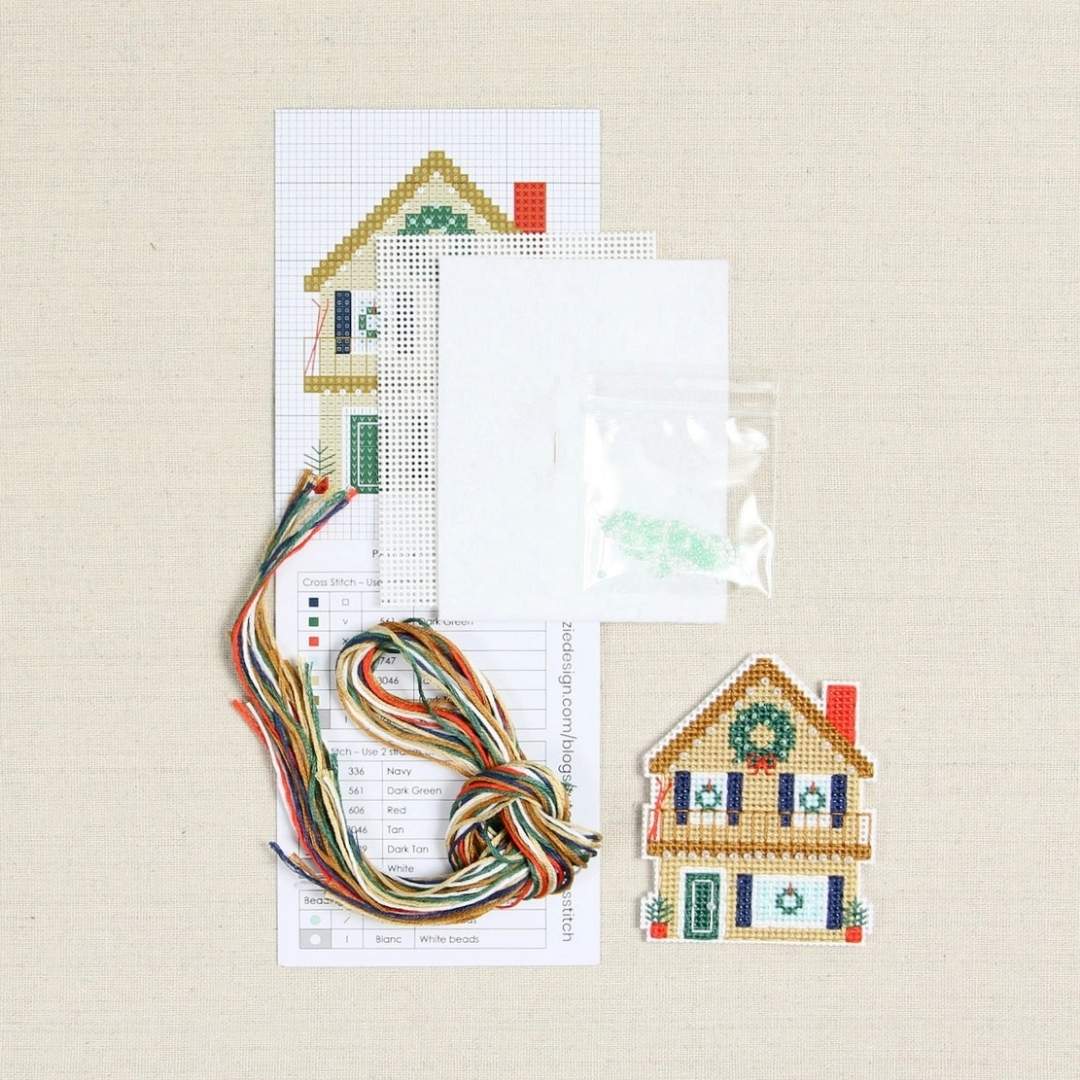 Holiday Homes Cross Stitch Kit - Chalet