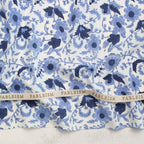 Fableism Indian Block Print - Country Floral - Blue