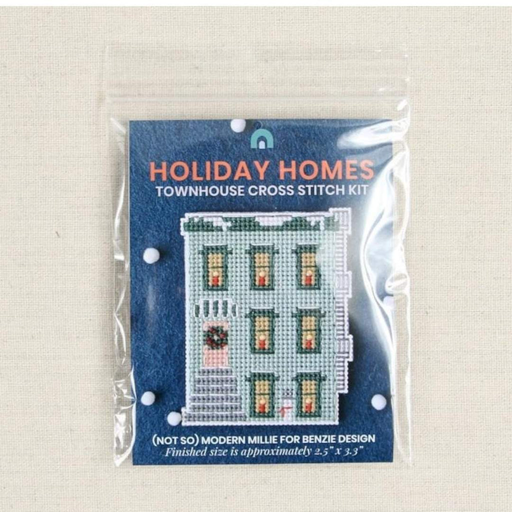 Holiday Homes Cross Stitch Kit - Townhouse
