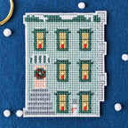 Holiday Homes Cross Stitch Kit - Townhouse