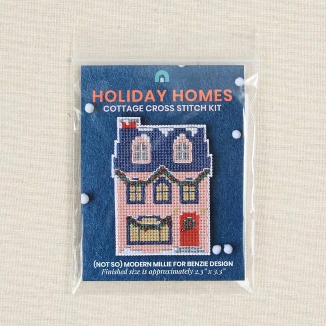 Holiday Homes Cross Stitch Kit - Cottage