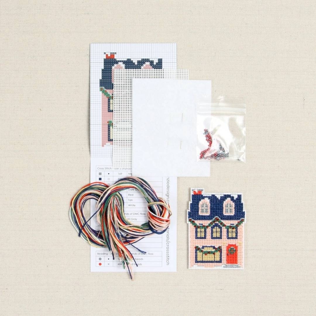 Holiday Homes Cross Stitch Kit - Cottage