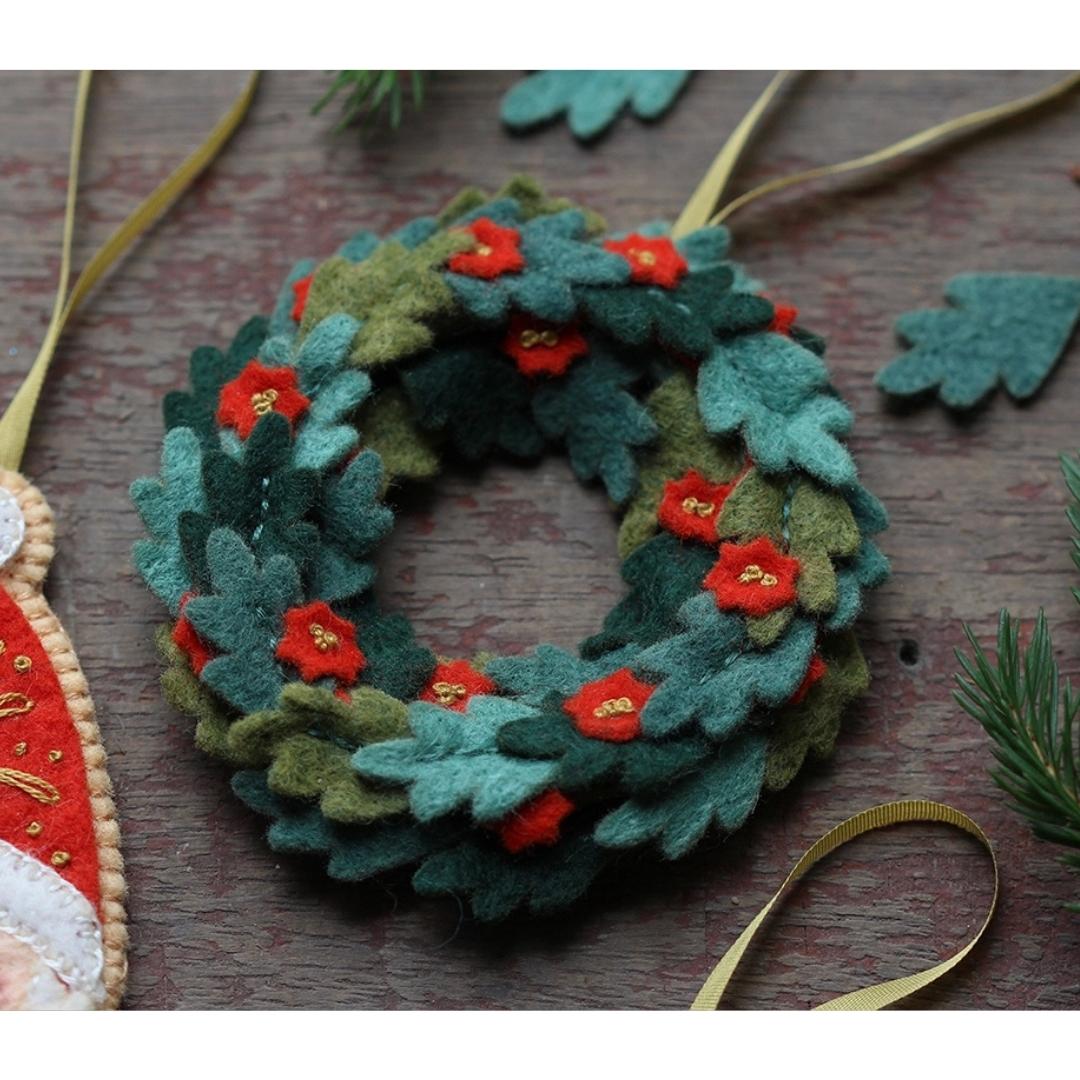 Felt Ornament Kit - Wreath