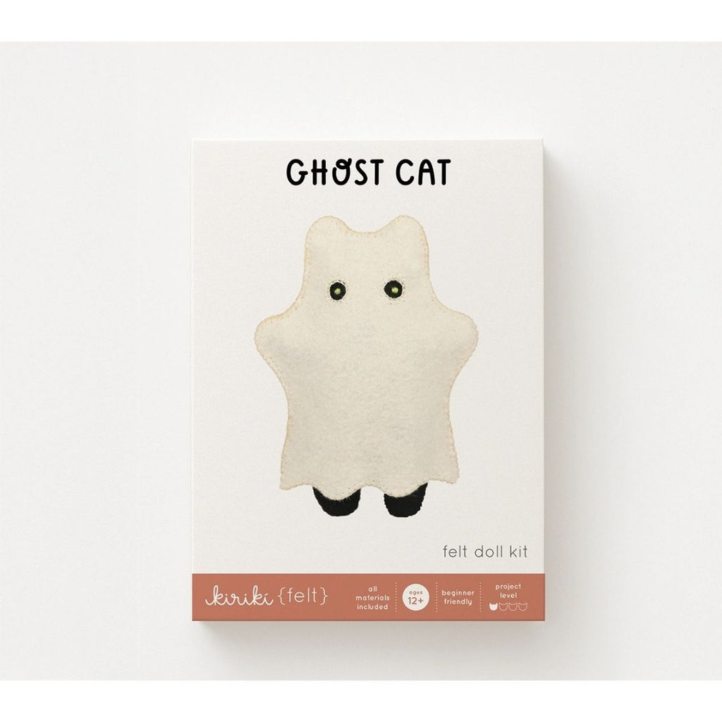 Felt Doll Kit - Ghost cat