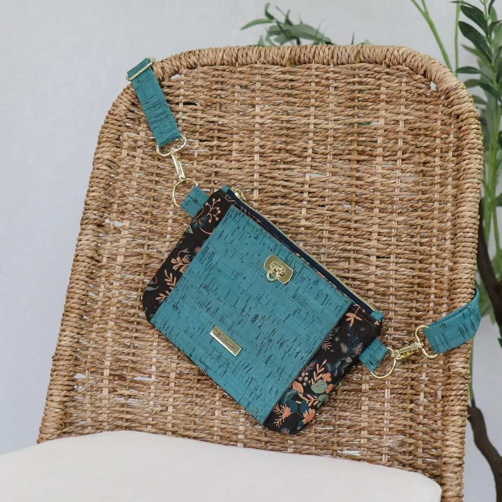 Sallie Tomato Cork Fabric - Herb Garden - 1/2 yd
