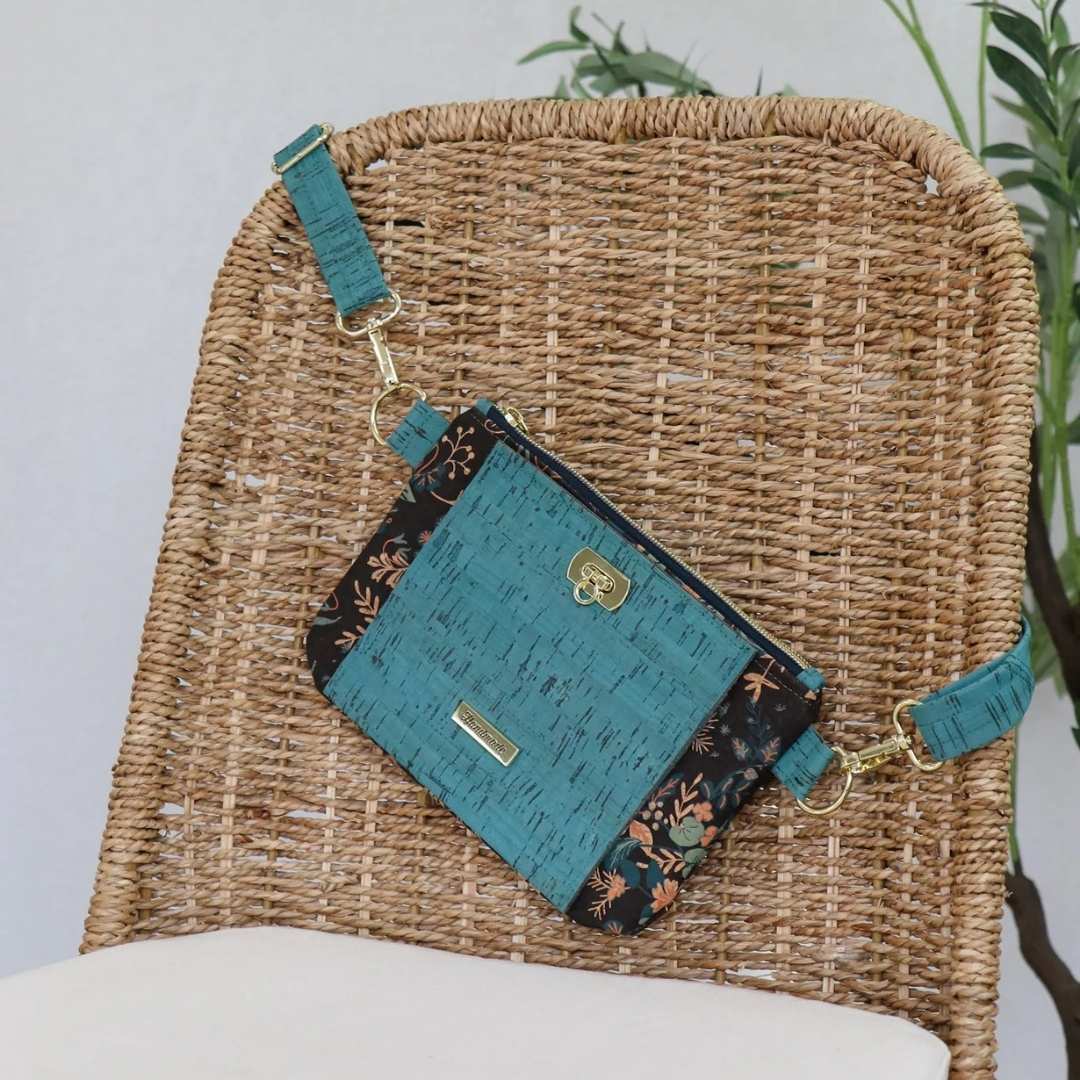 Sallie Tomato Cork Fabric - Herb Garden - 1/2 yd