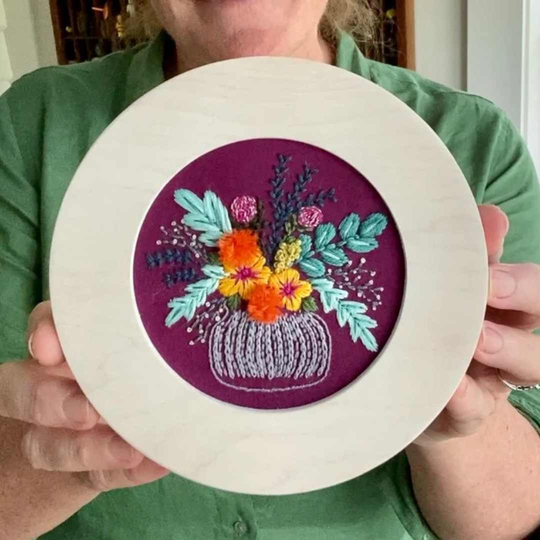 Hoop Frame for 6" Embroidery Hoop - Circle