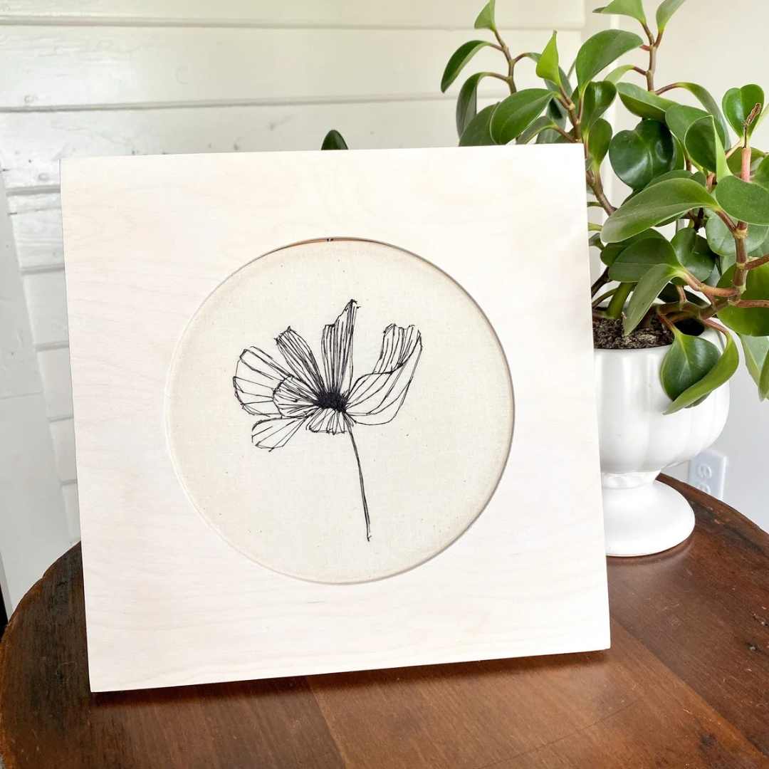 Hoop Frame for 6" Embroidery Hoop - Square