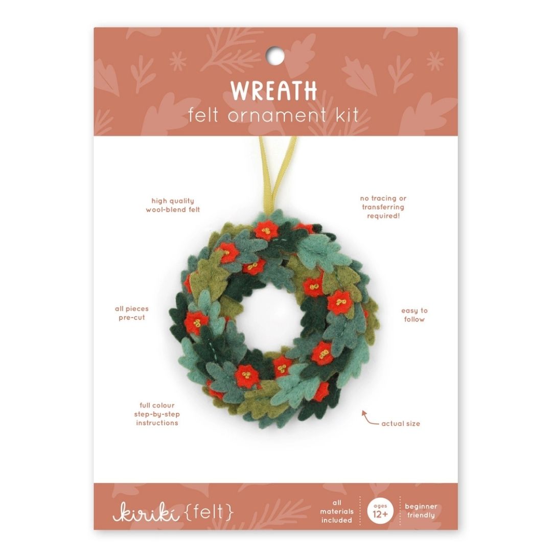 Felt Ornament Kit - Wreath