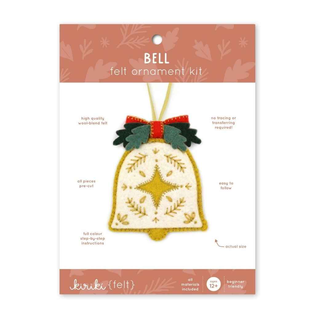 Felt Ornament Kit - Bell
