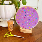 Embroidery Hoop Prop - Natural
