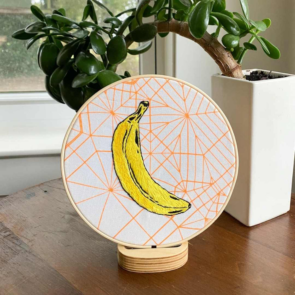 Embroidery Hoop Prop - Natural