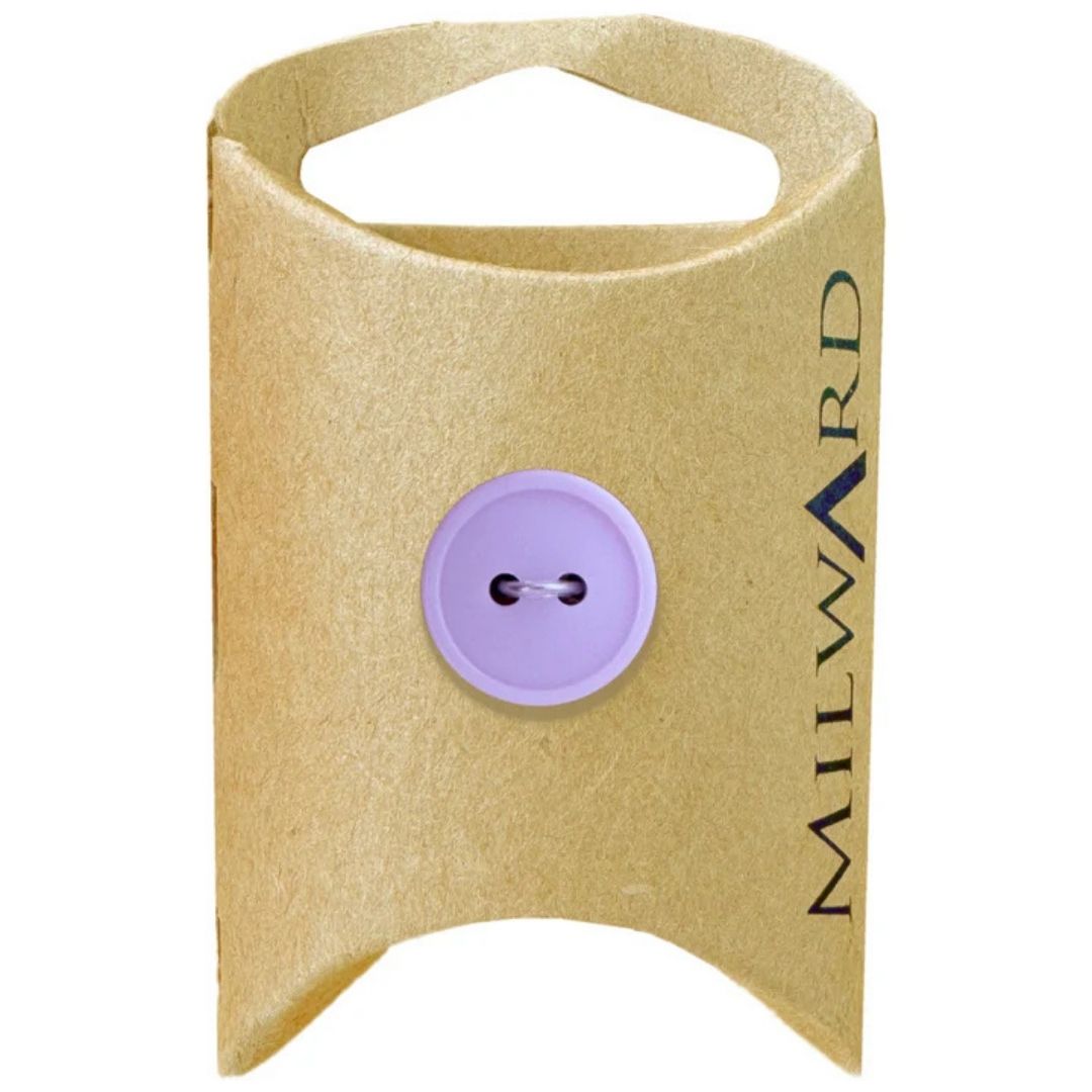 15mm Orchid Nylon 2-Hole Buttons - 6 Pack