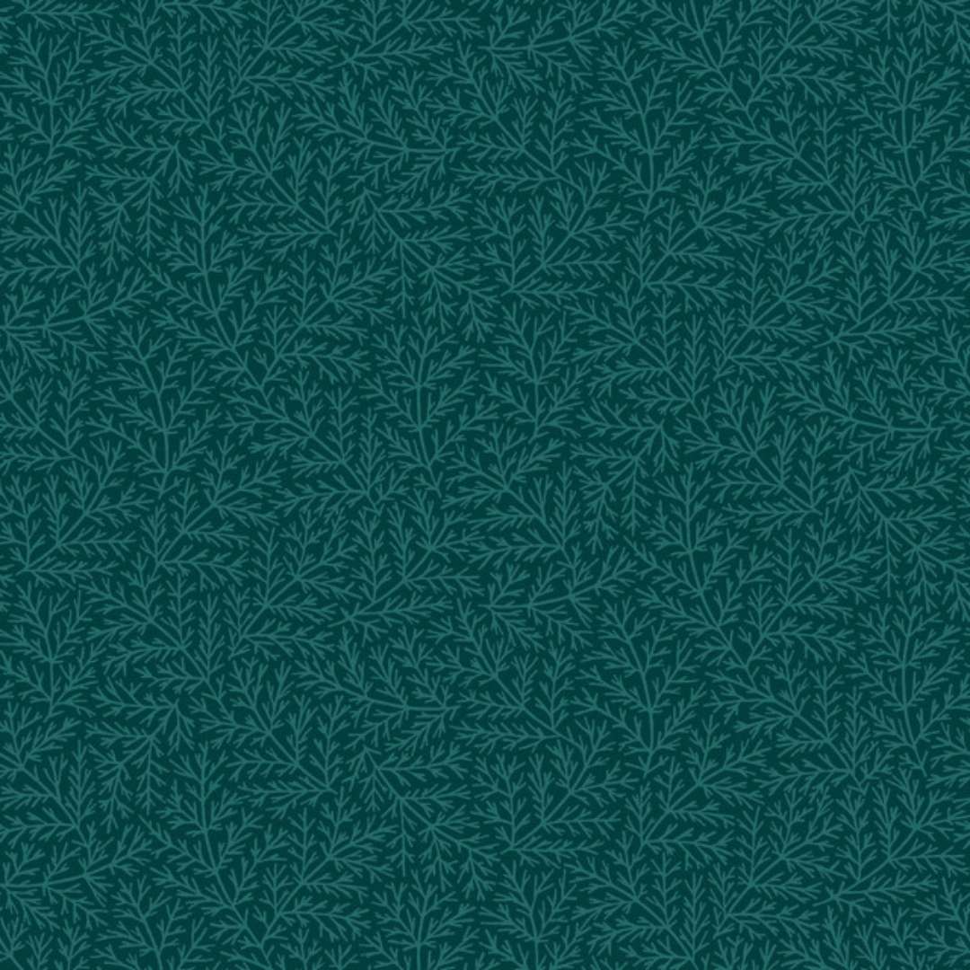 Holiday Stitches - Branches - Deep Green