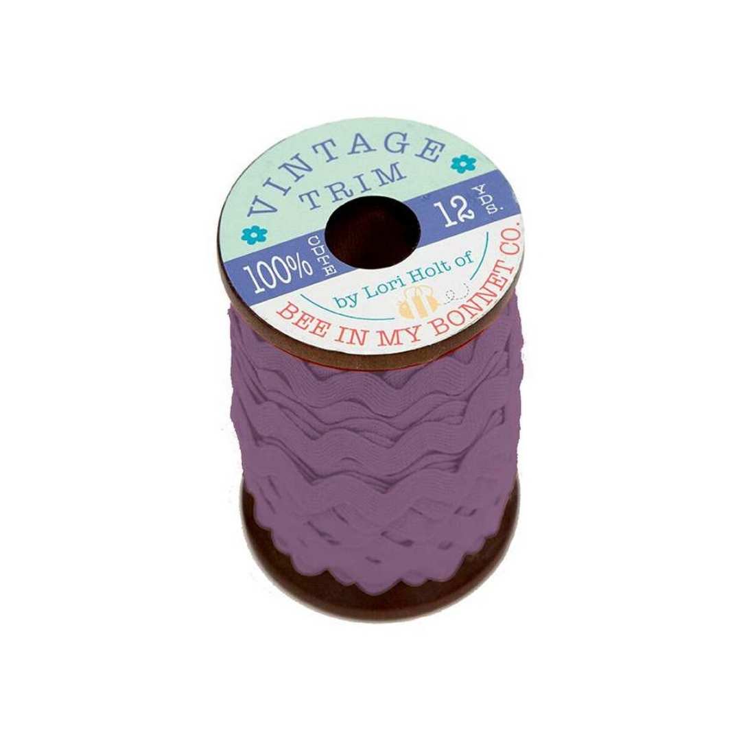 5/8" Ric Rac Trim - Plum