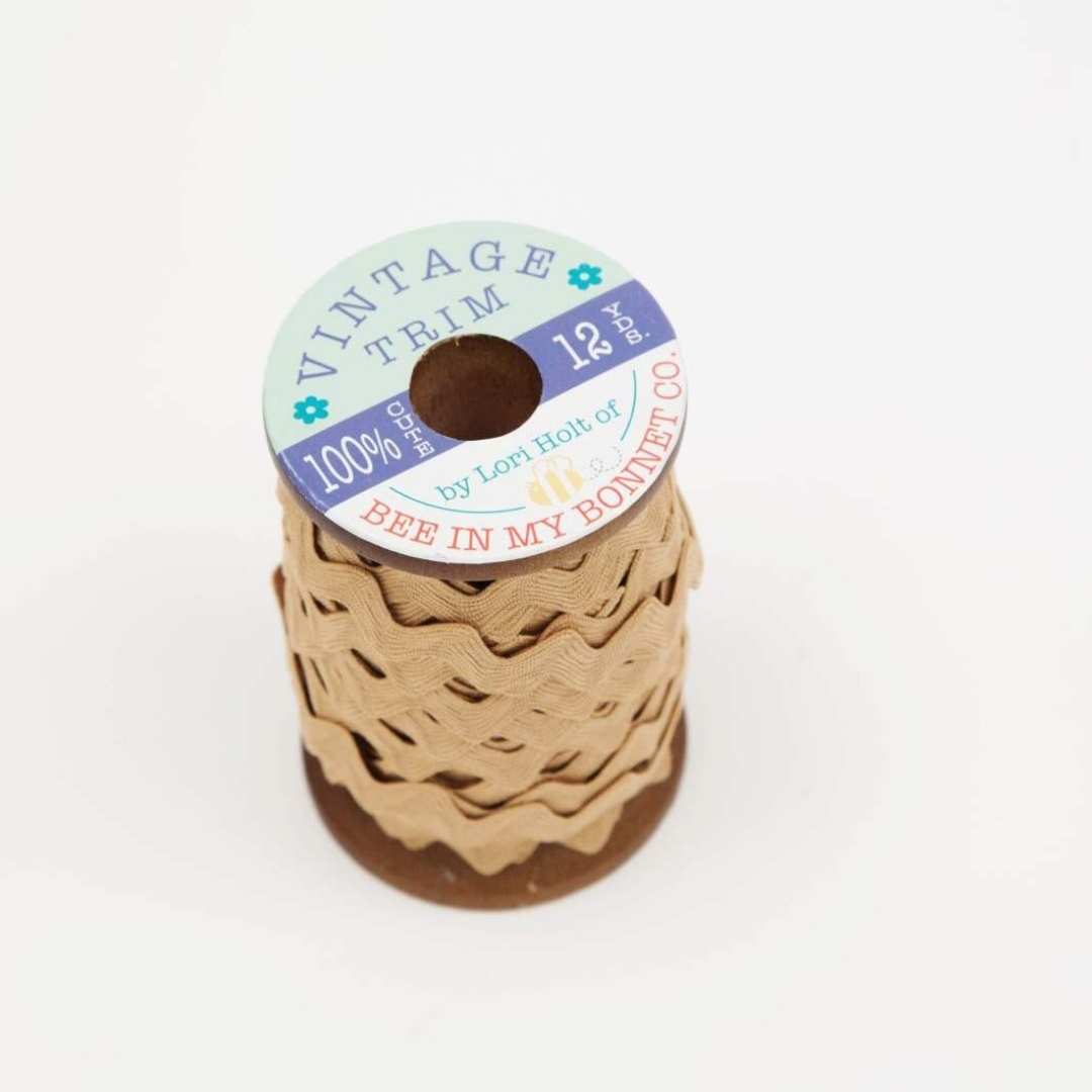 5/8" Ric Rac Trim - Nutmeg