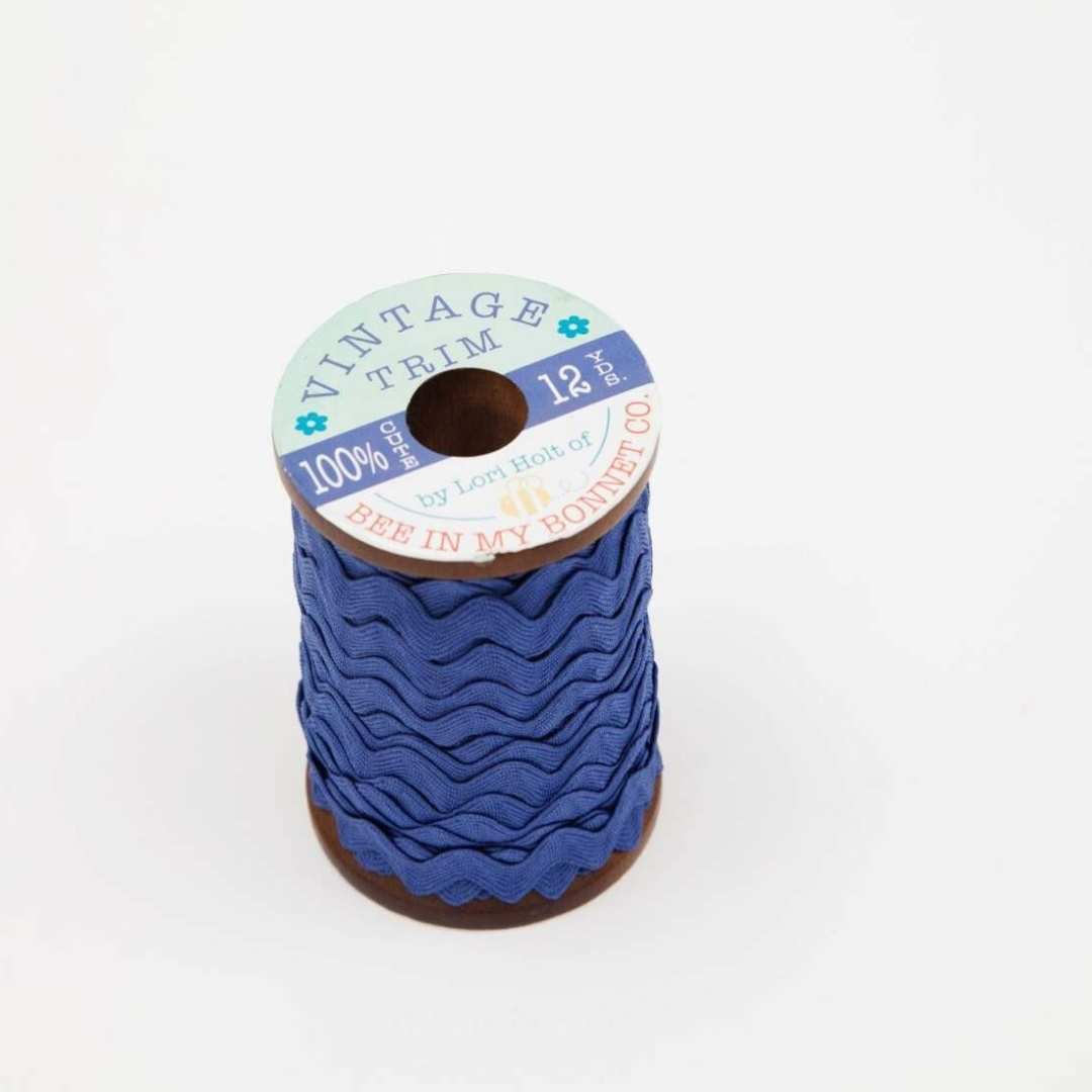 5/8" Ric Rac Trim - Denim