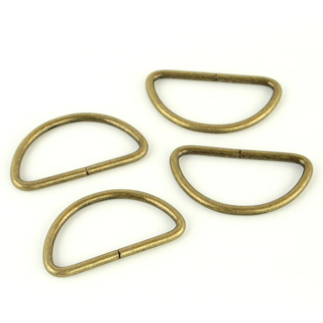 Sallie Tomato D-rings - 1-1/2" - Set of 4
