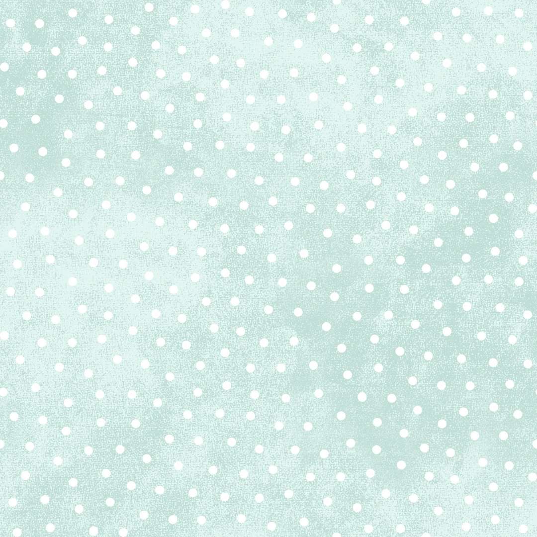 Snowtop Mountain Flannel - Aqua Dots